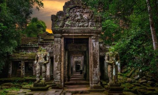 Temple, Cambodia