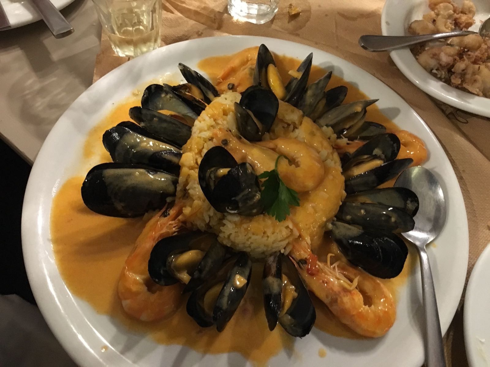 Naxos Seafood Dish, Greek Islands