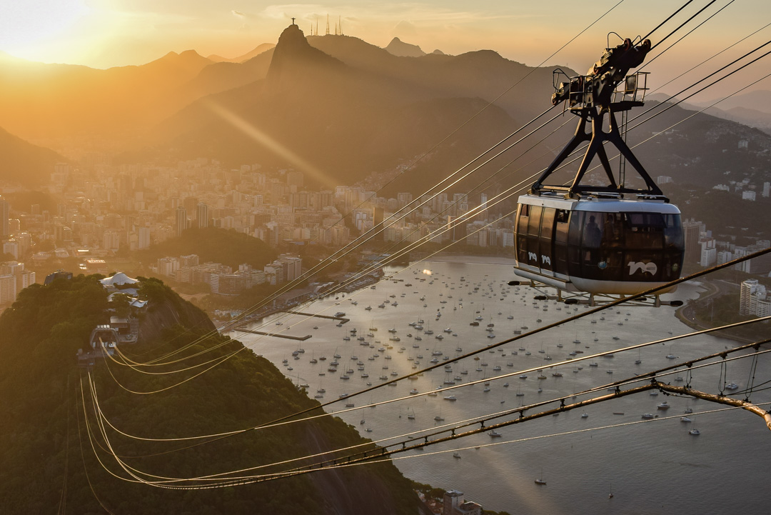 Rio sunrise and sunset, amazing photos